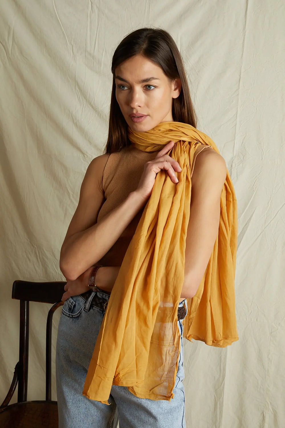 Yellow Dreams Organik Pamuk Handmade al HARMONIOUS