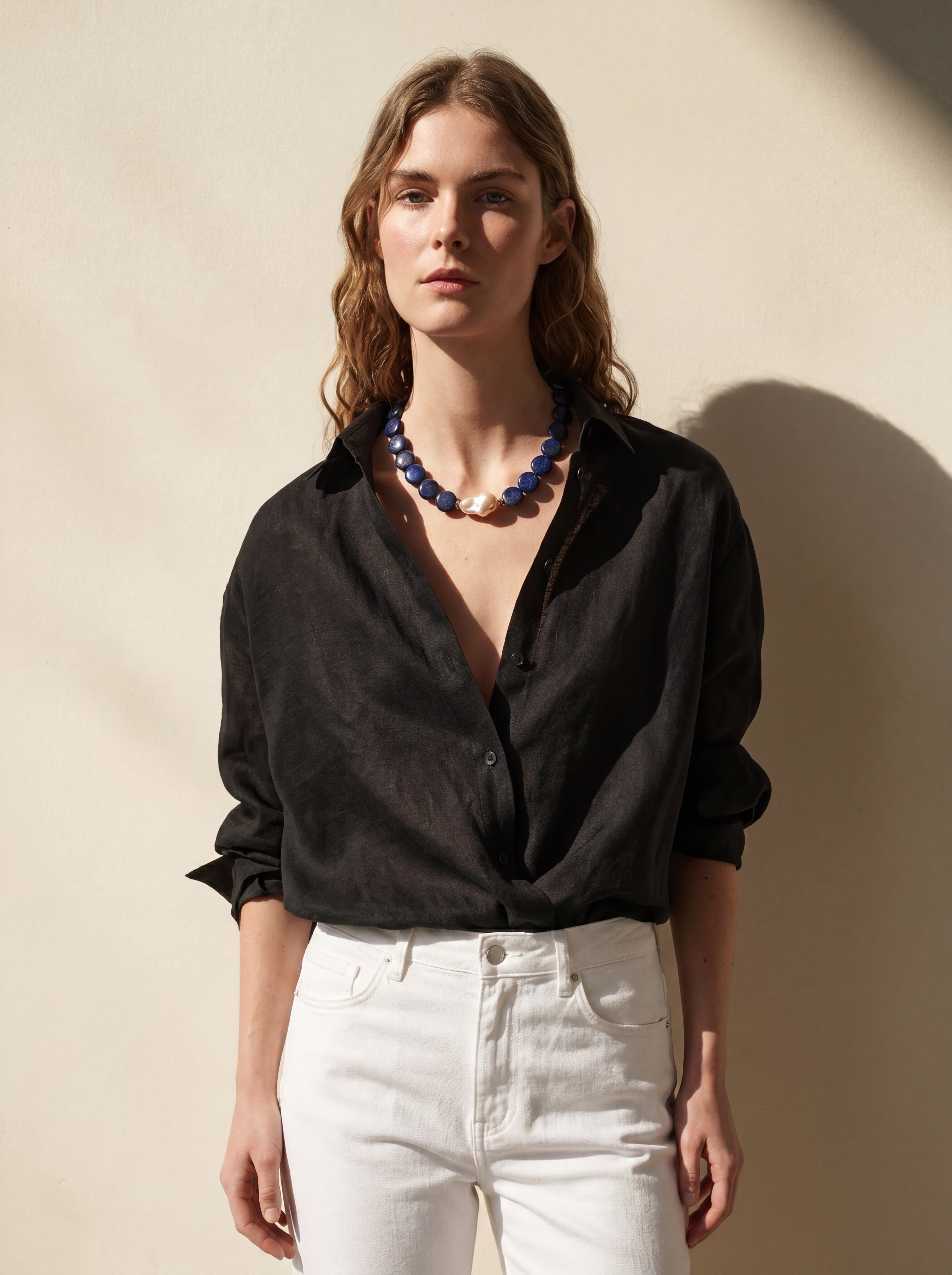 SAPPHIRUS LAPIS LAZULLI NECKLACE