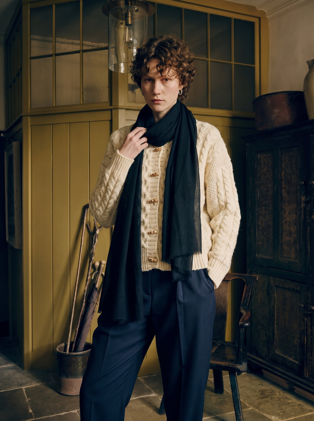 Black Moon organik pamuk Sal — HARMONIOUS AW26 The Country House