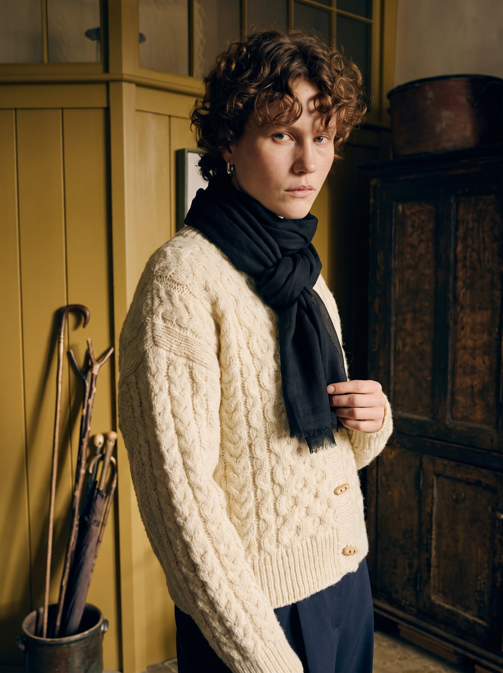 Black Moon organik pamuk Sal — HARMONIOUS AW26 The Country House