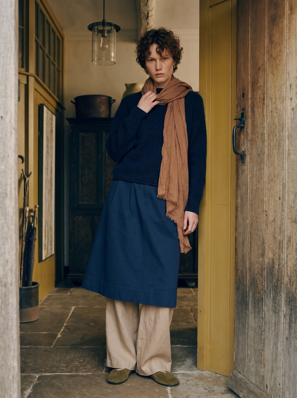 Caramela organik pamuk Sal — HARMONIOUS AW26 The Country House