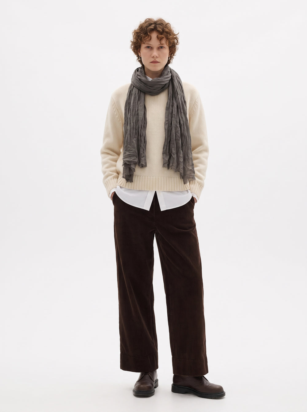 Grey organik pamuk Sal — HARMONIOUS AW26 The Country House