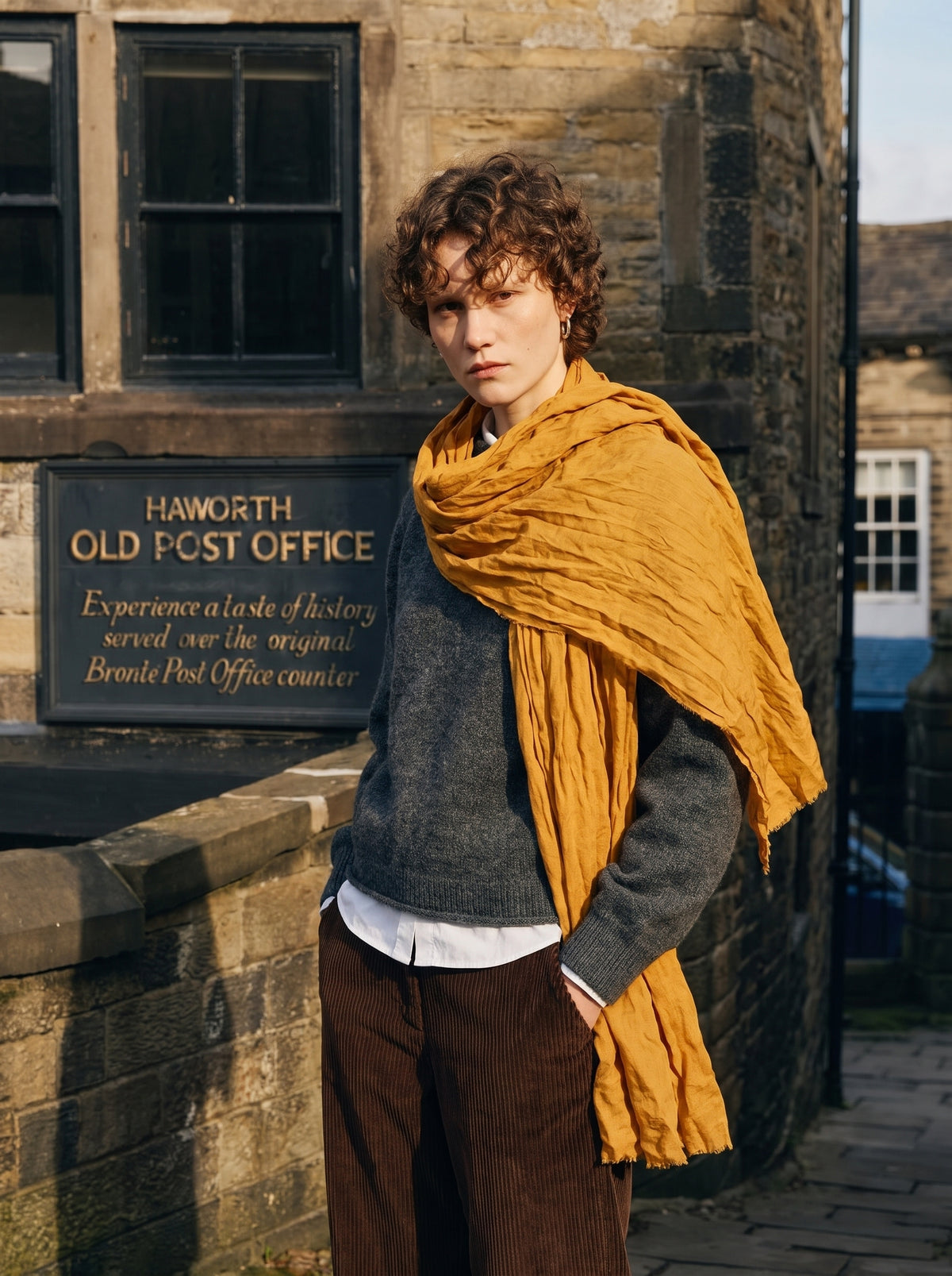 Honey Mustard organik pamuk Sal — HARMONIOUS AW26 The Country House