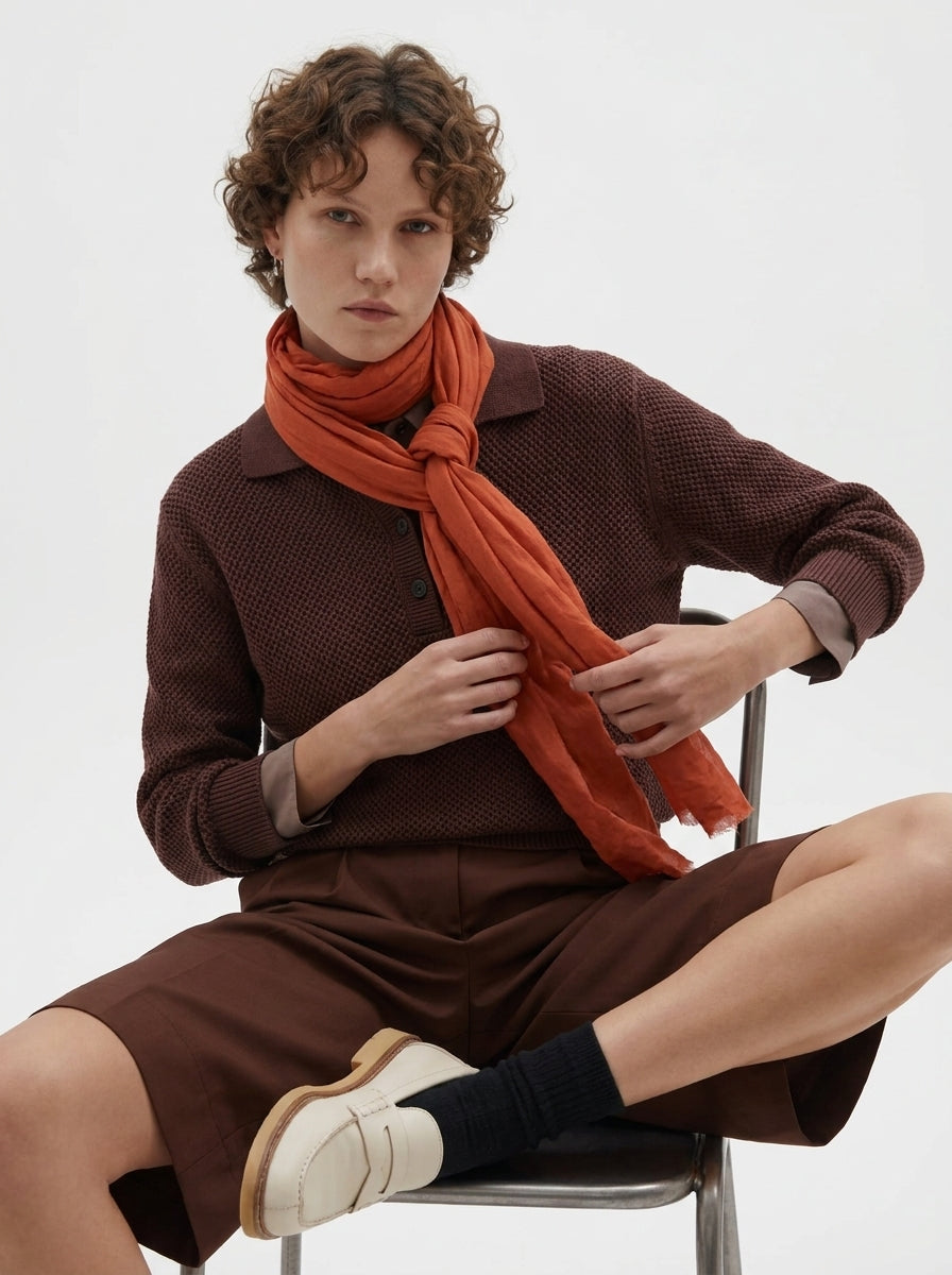 Soleil Rouge organik pamuk Sal — HARMONIOUS AW26 The Country House