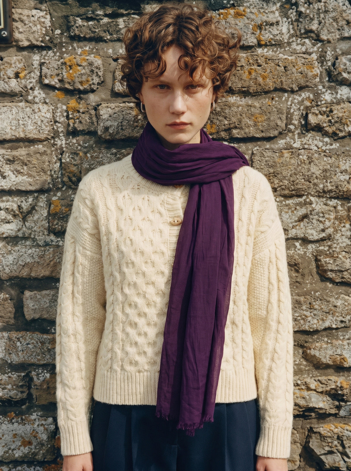 Violette organik pamuk Sal — HARMONIOUS AW26 The Country House