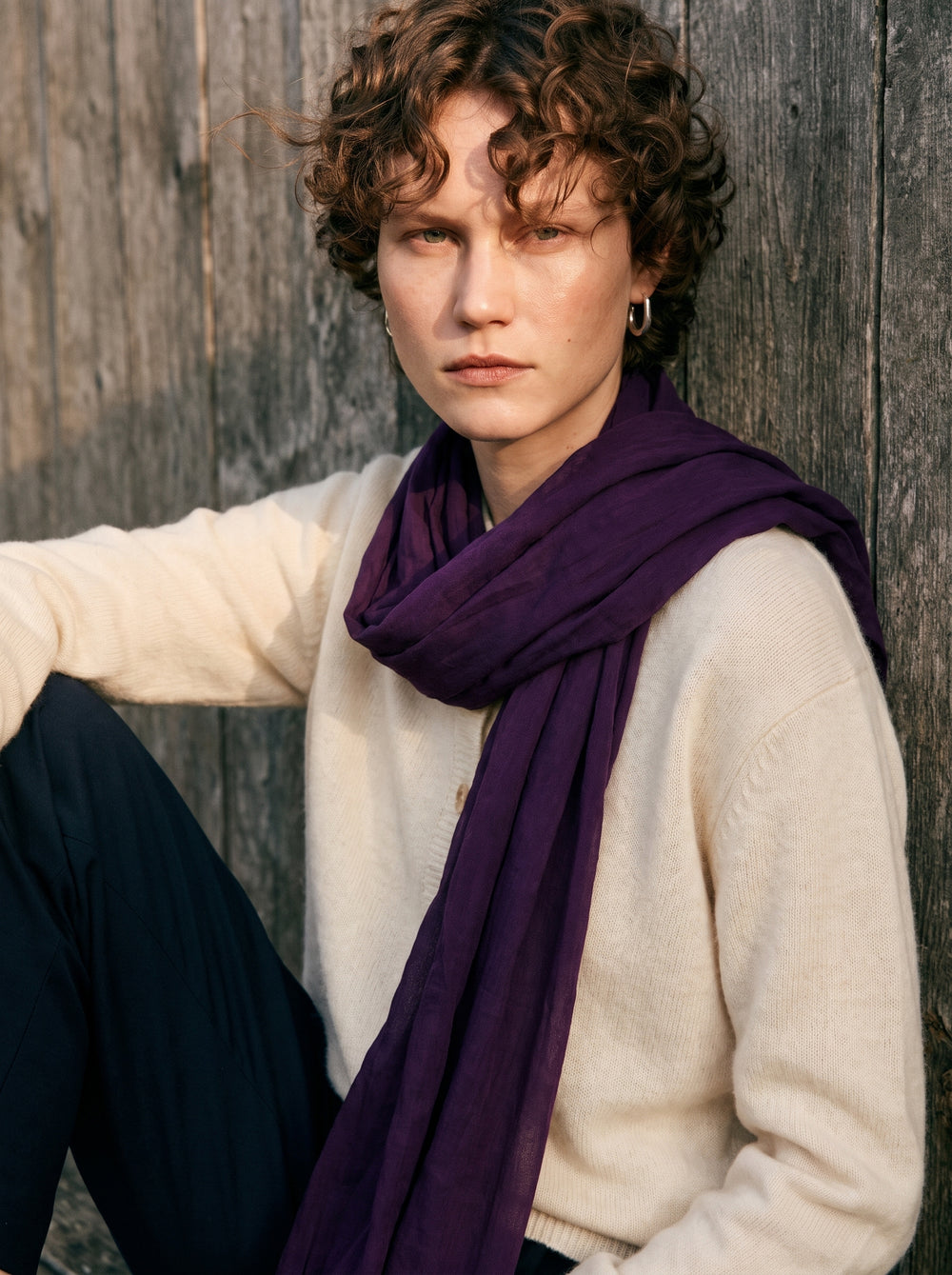 Violette organik pamuk Sal — HARMONIOUS AW26 The Country House