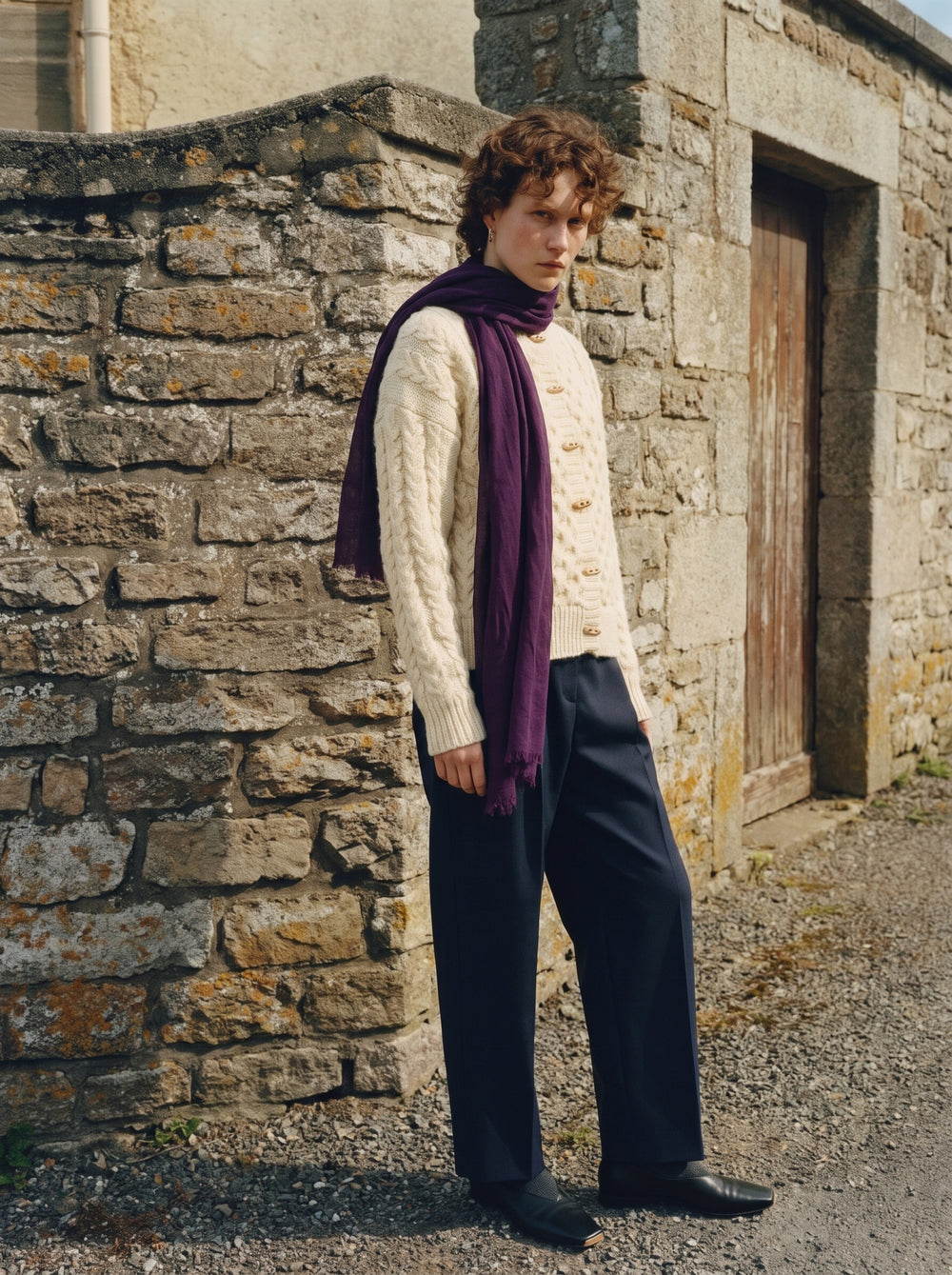 Violette organik pamuk Sal — HARMONIOUS AW26 The Country House