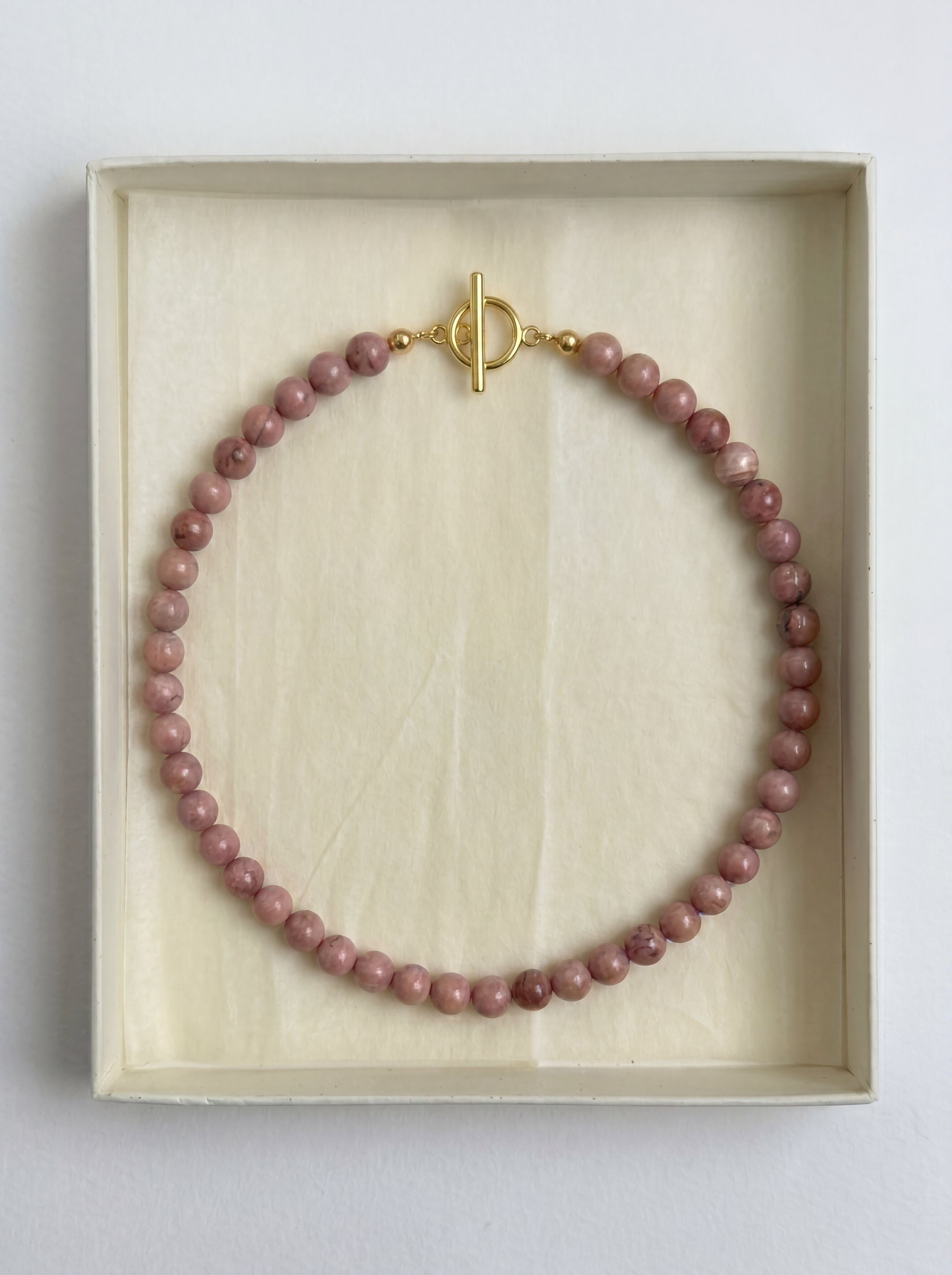 MATIERE ROUGE CORAL NECKLACE