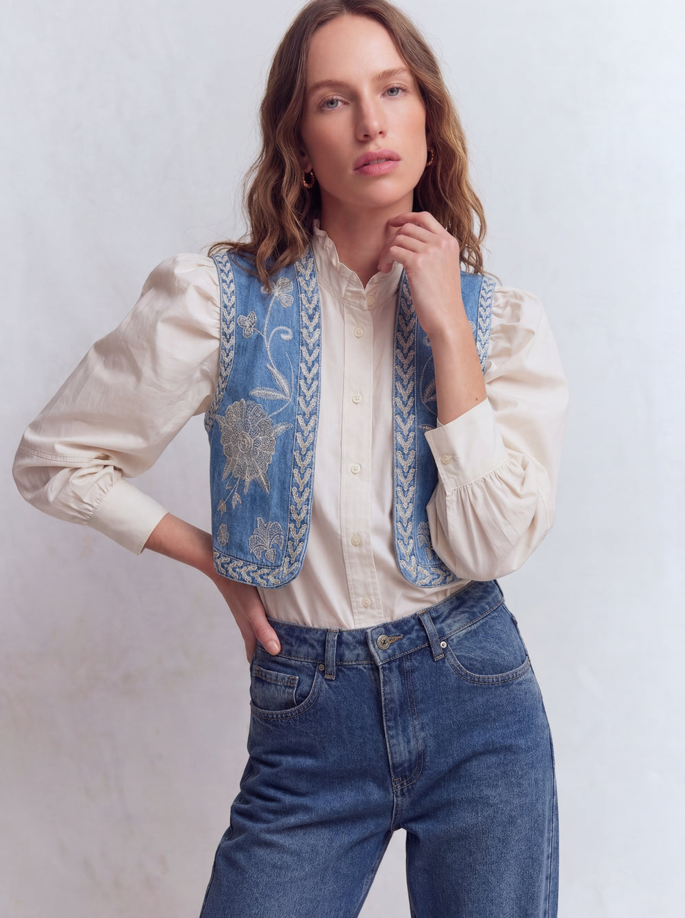 JARDIN NAKISLI DENIM CEKET