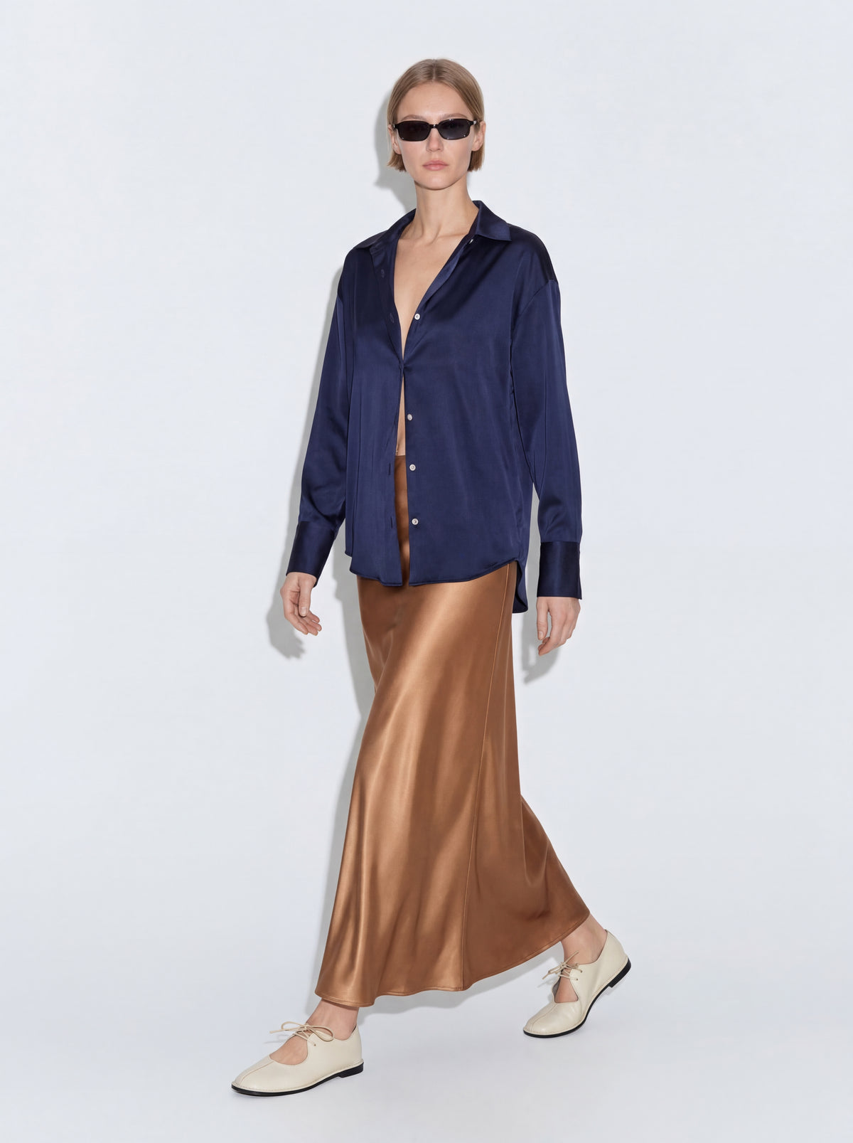 SATEN MIDI ETEK CAMEL