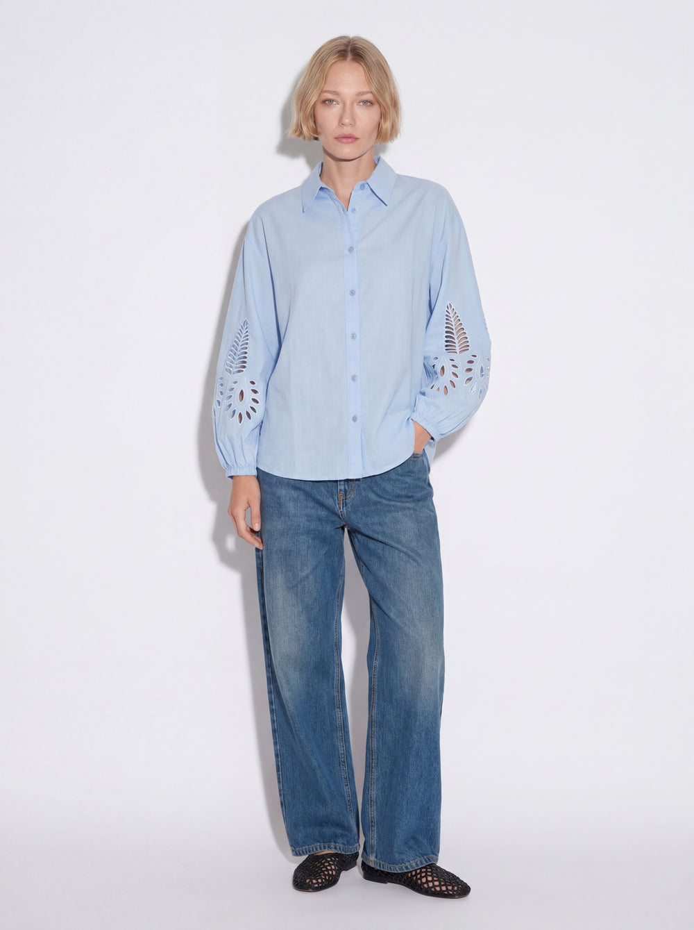 HELOISE DELIK ISI BLUZ MAVI