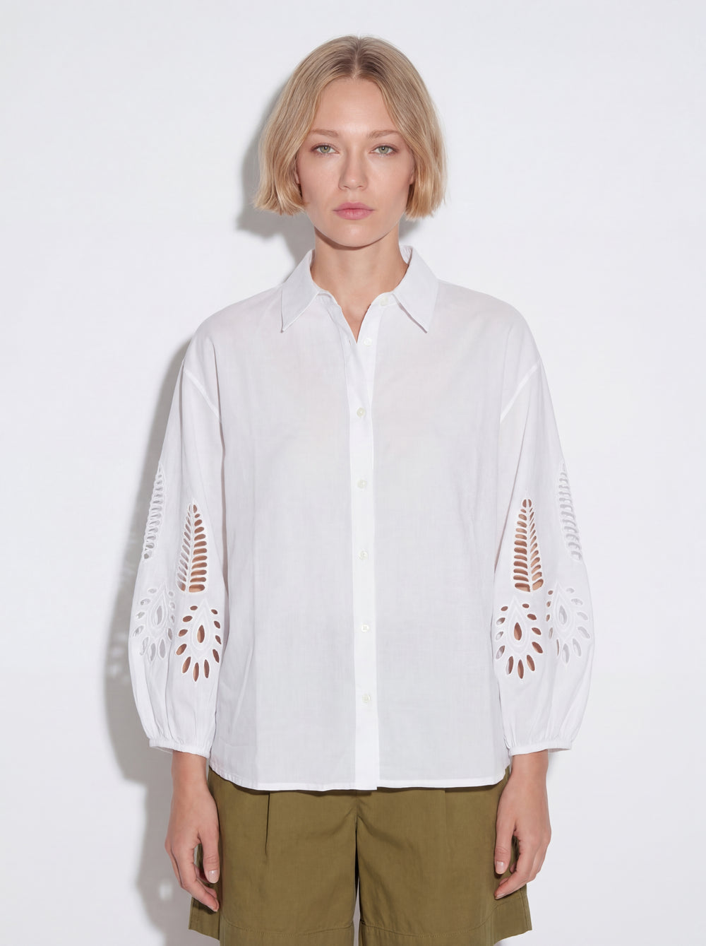 HELOISE DELIK ISI BLUZ BEYAZ