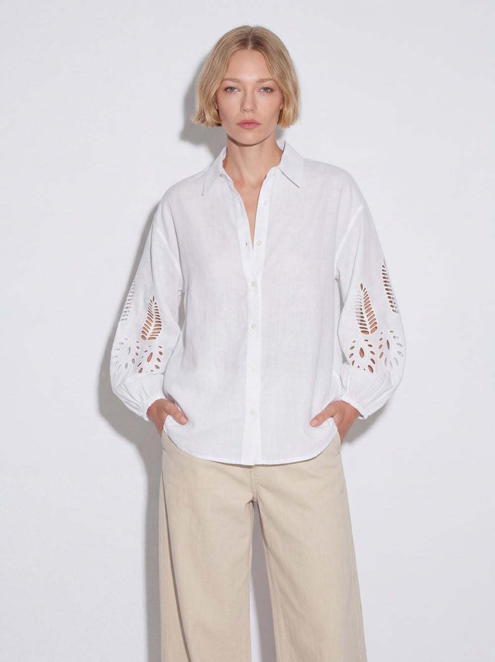 HELOISE DELIK ISI BLUZ BEYAZ