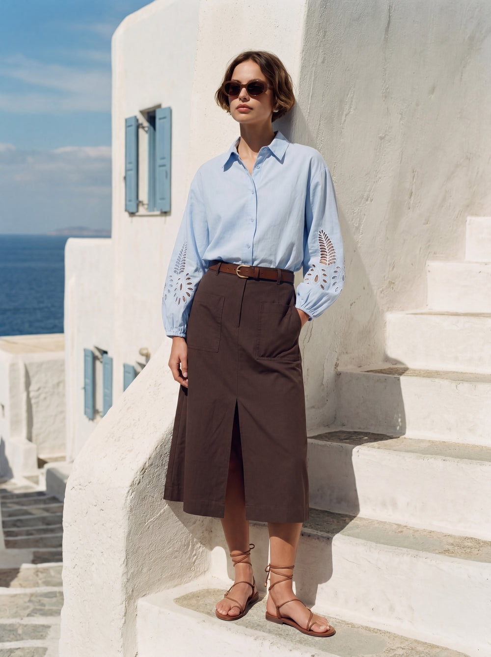 HELOISE DELIK ISI BLUZ MAVI