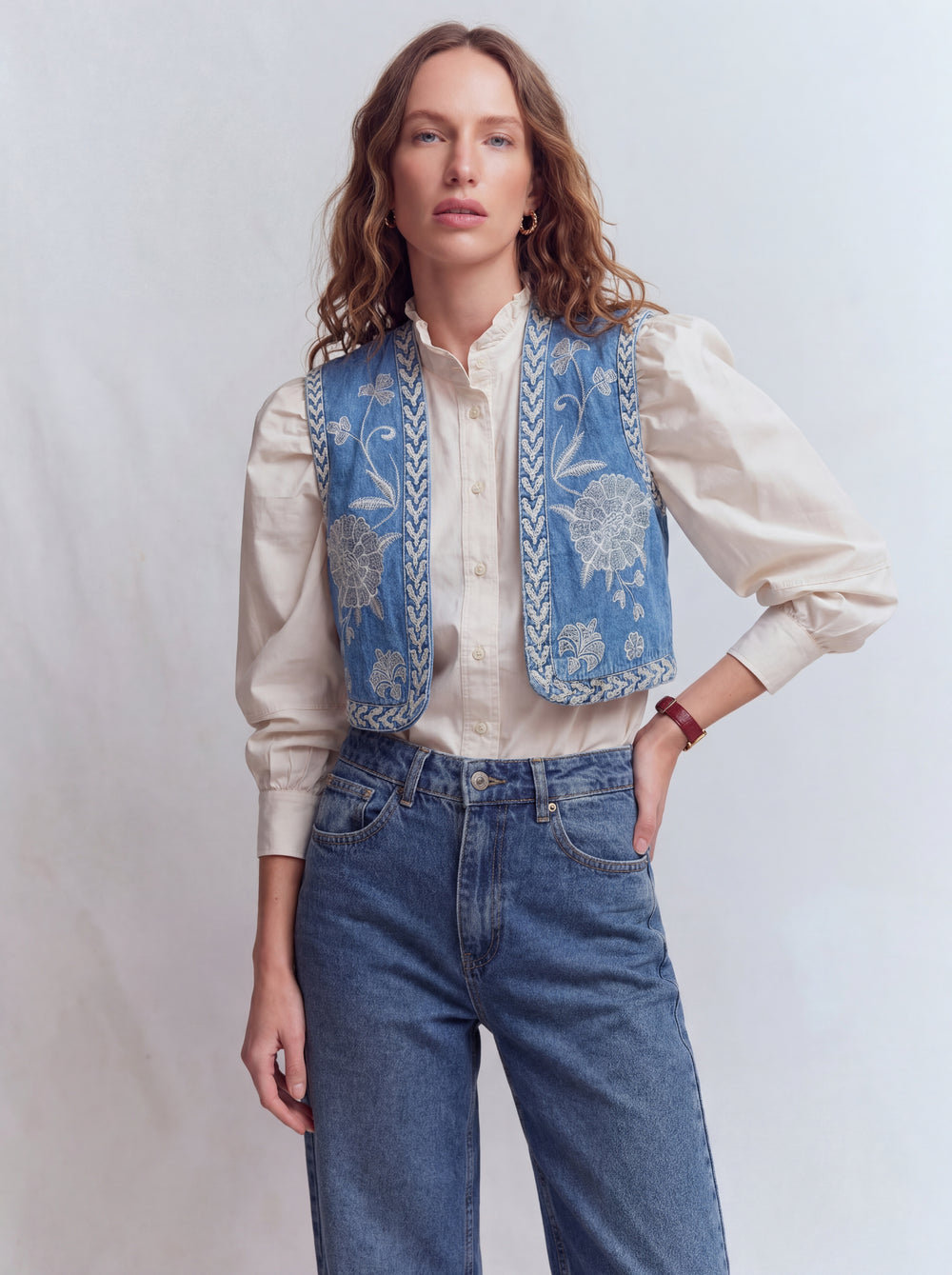 JARDIN NAKISLI DENIM CEKET