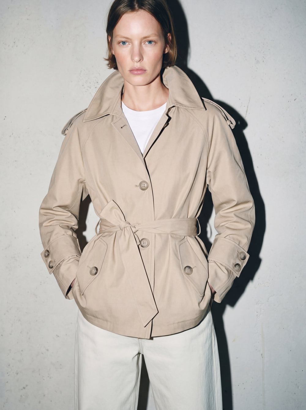 KEMERLI TRENÇKOT VIZON