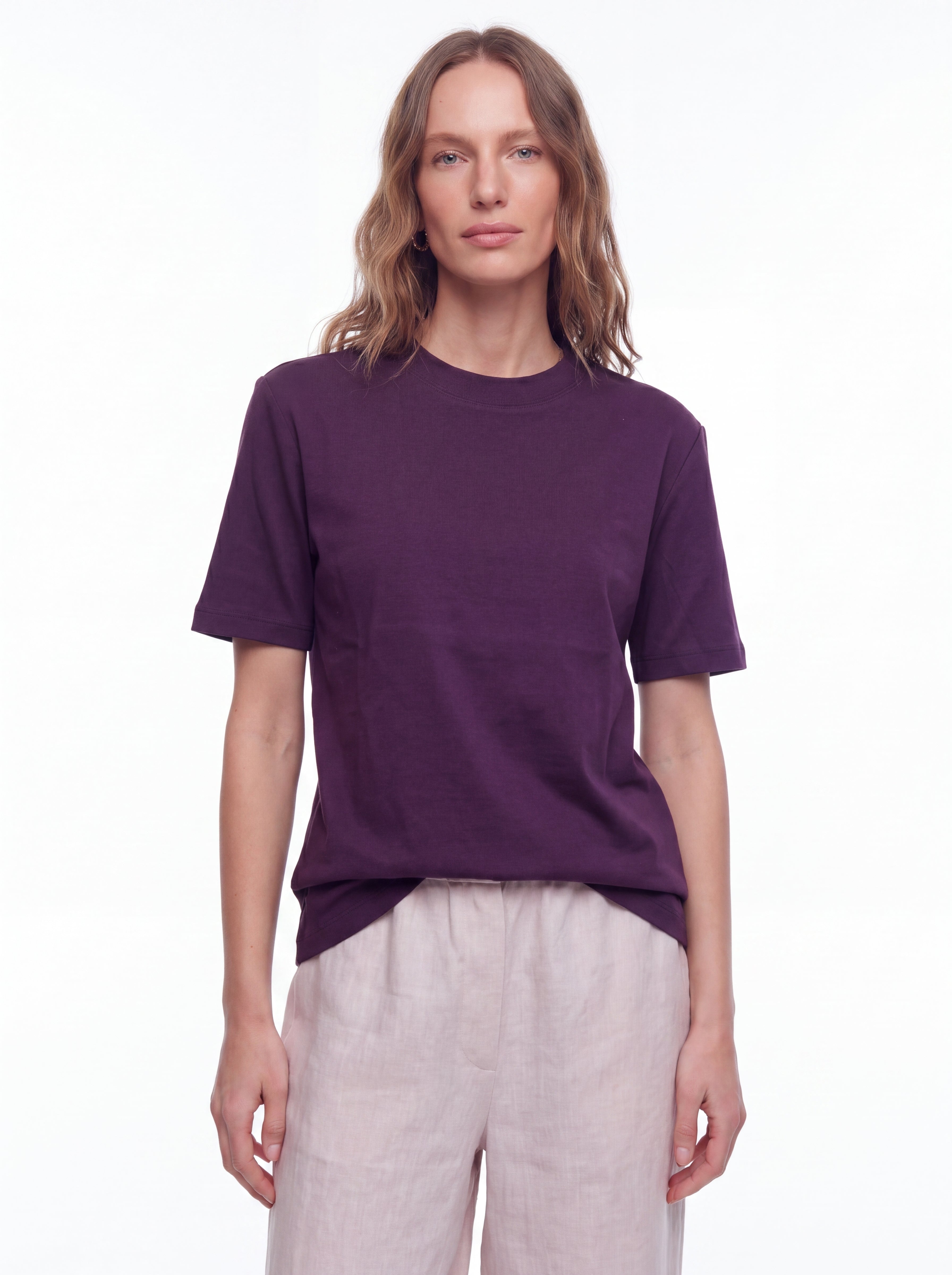 BASIC %100 COTTON T-SHIRT MURDUM
