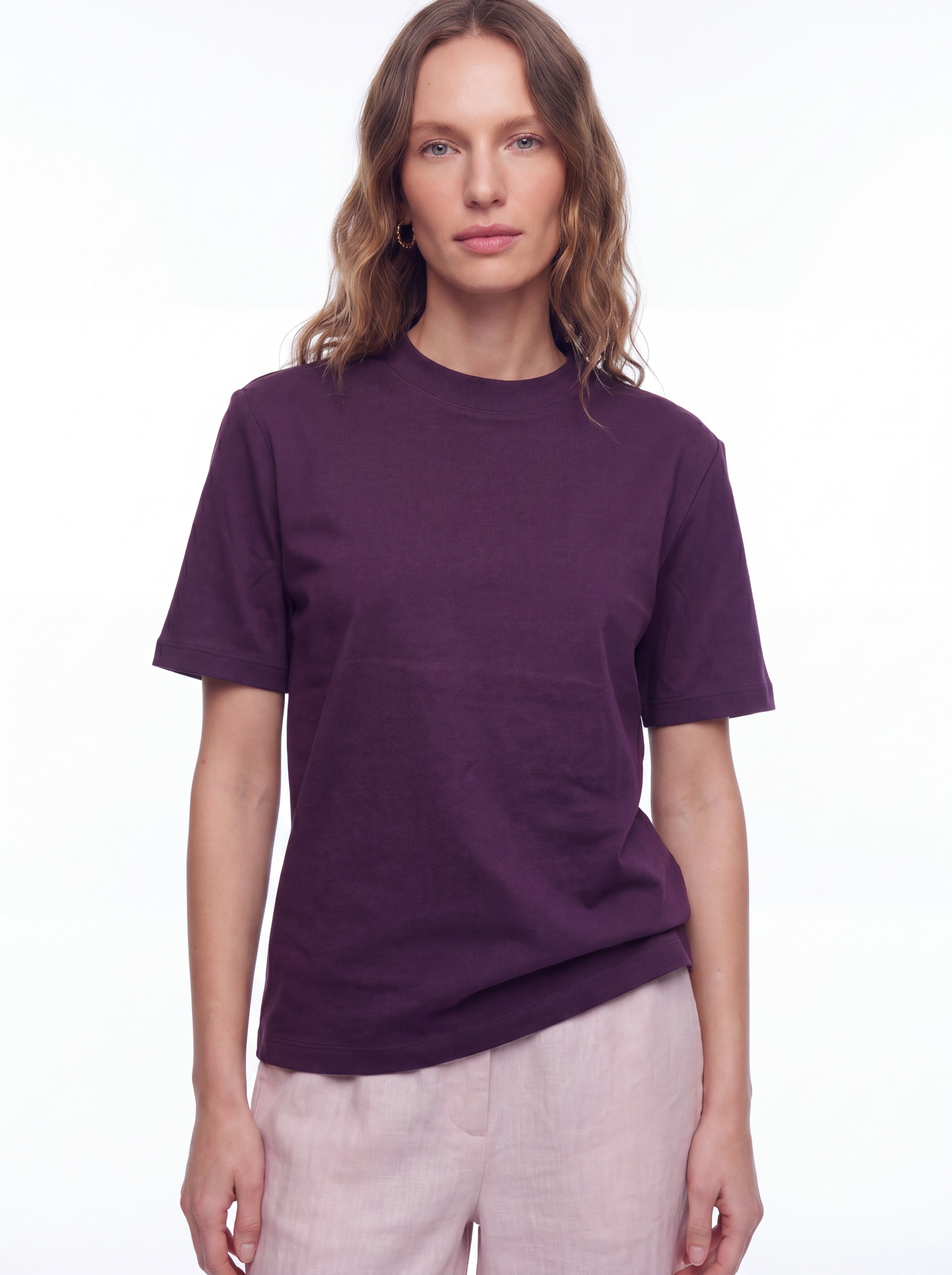 BASIC %100 COTTON T-SHIRT MURDUM