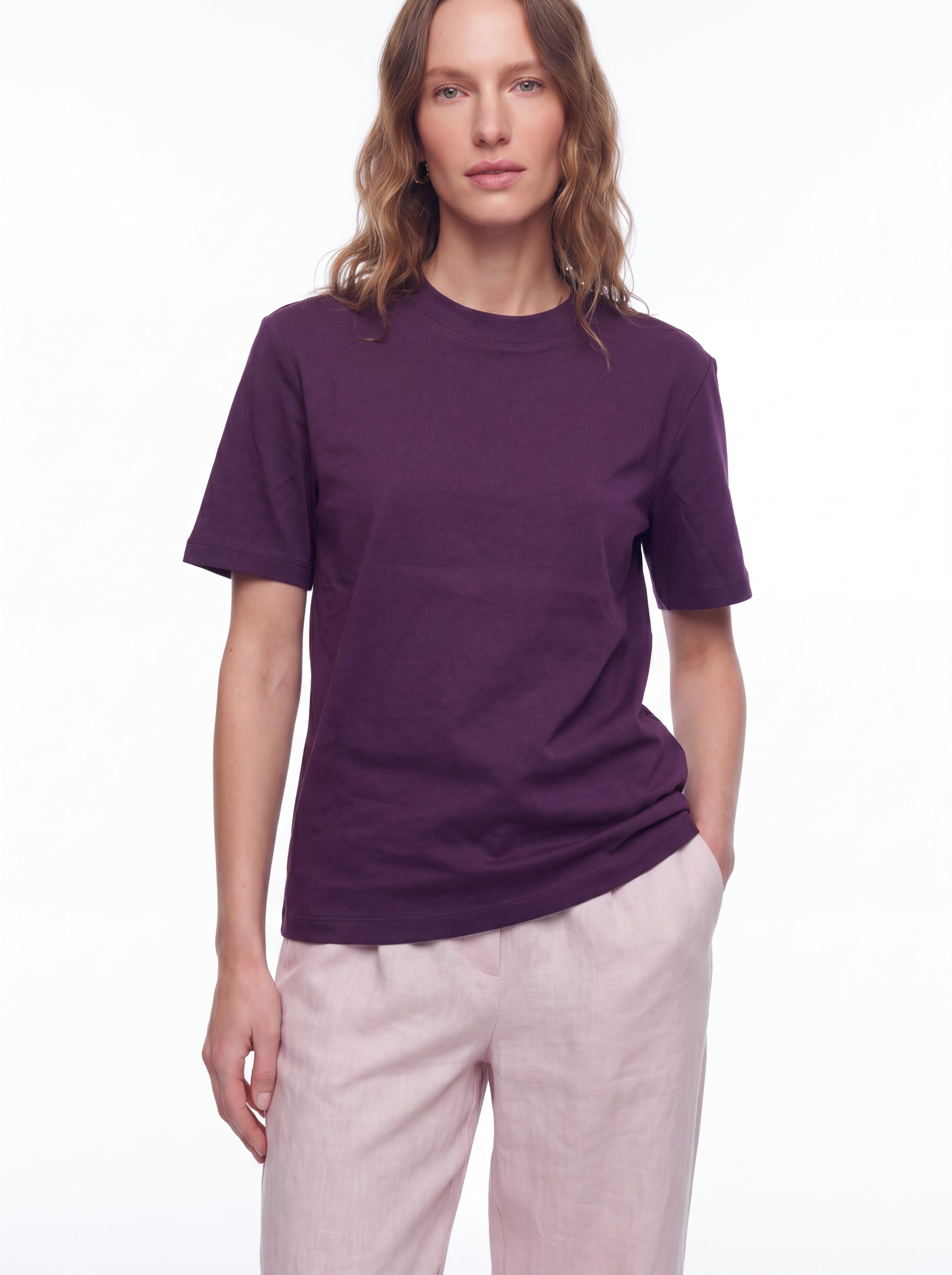 BASIC %100 COTTON T-SHIRT MURDUM