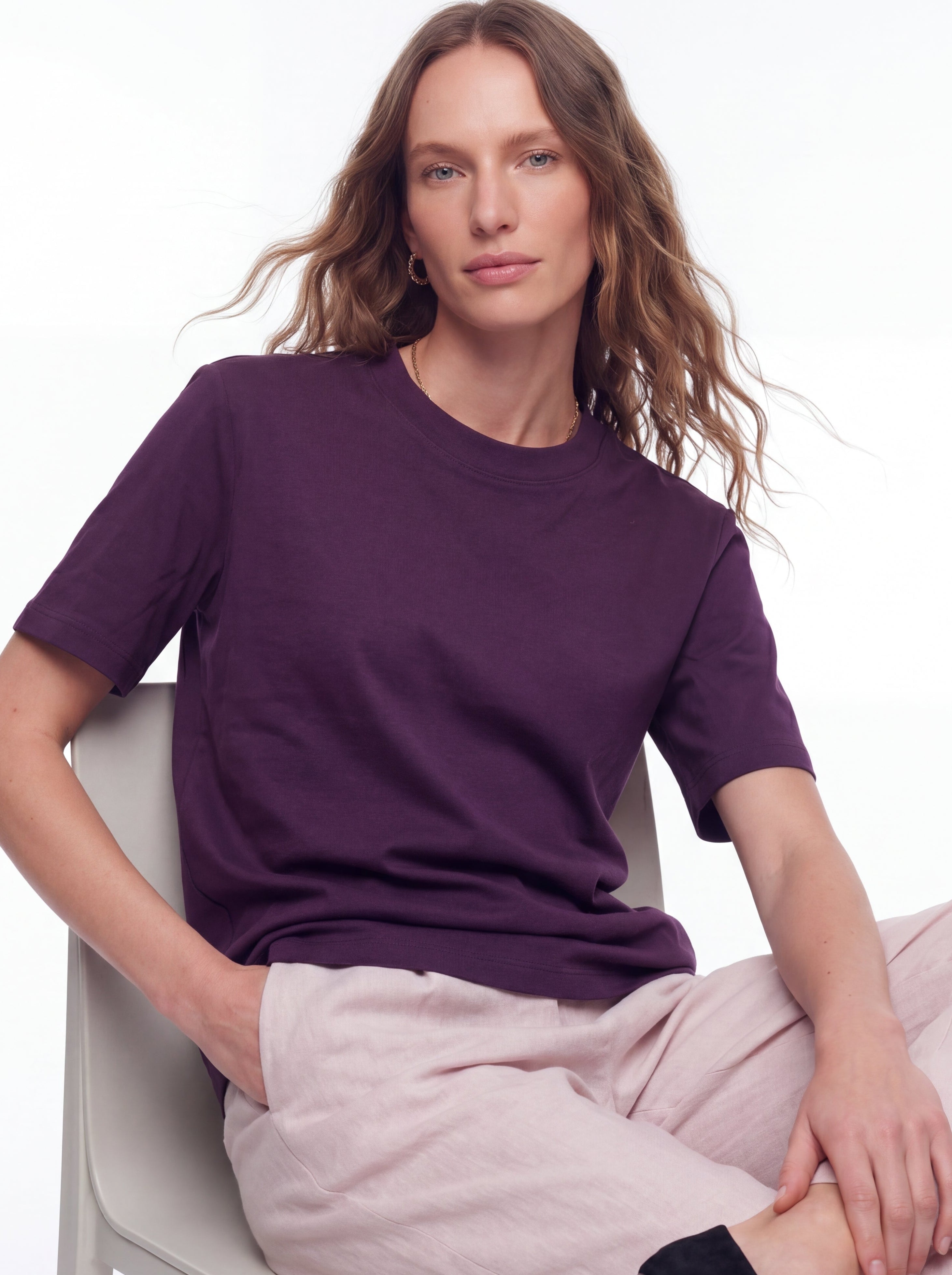 BASIC %100 COTTON T-SHIRT MURDUM
