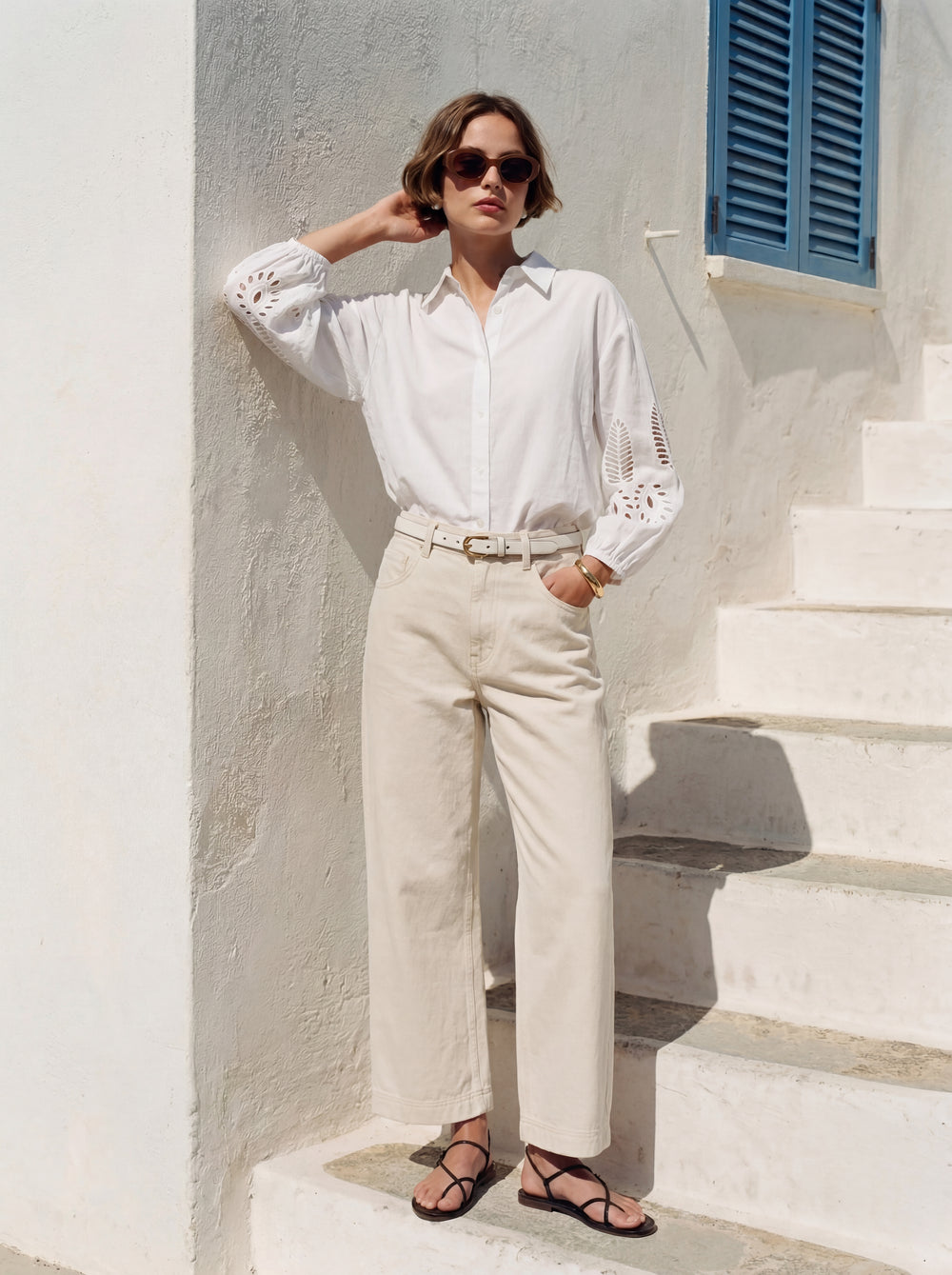 HELOISE DELIK ISI BLUZ BEYAZ